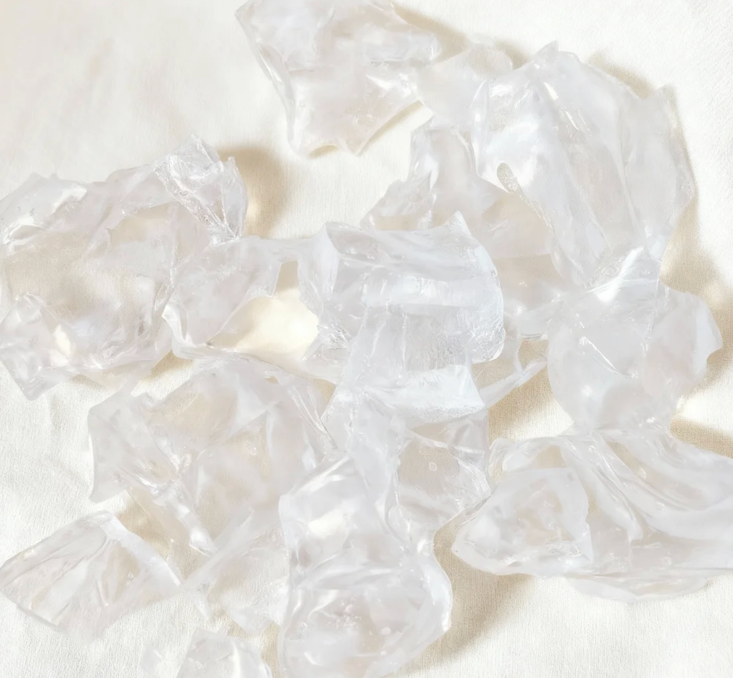 Crystal Clear Gel Wax Chunks Candle Making Supply