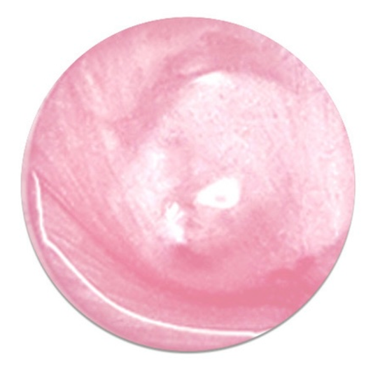 Pink shimmer wax paste swatch