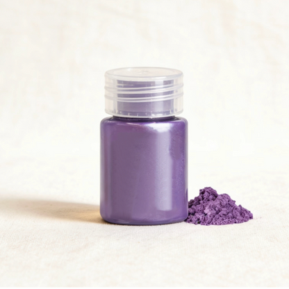 Purple mica powder for DIY candle making