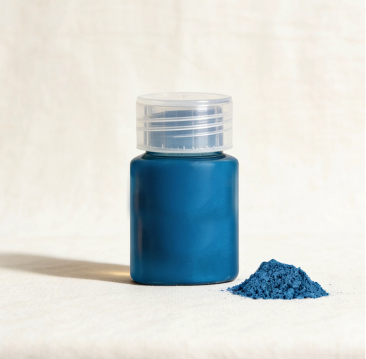 Royal blue pearl pigment powder for candle crafting